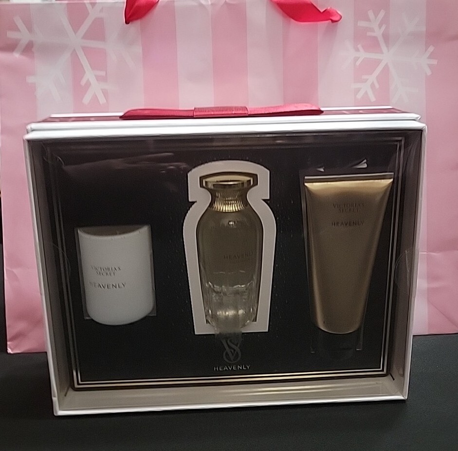 Victoria's Secret Heavenly 3 Piece Luxe Fragrance Gift Set | eBay