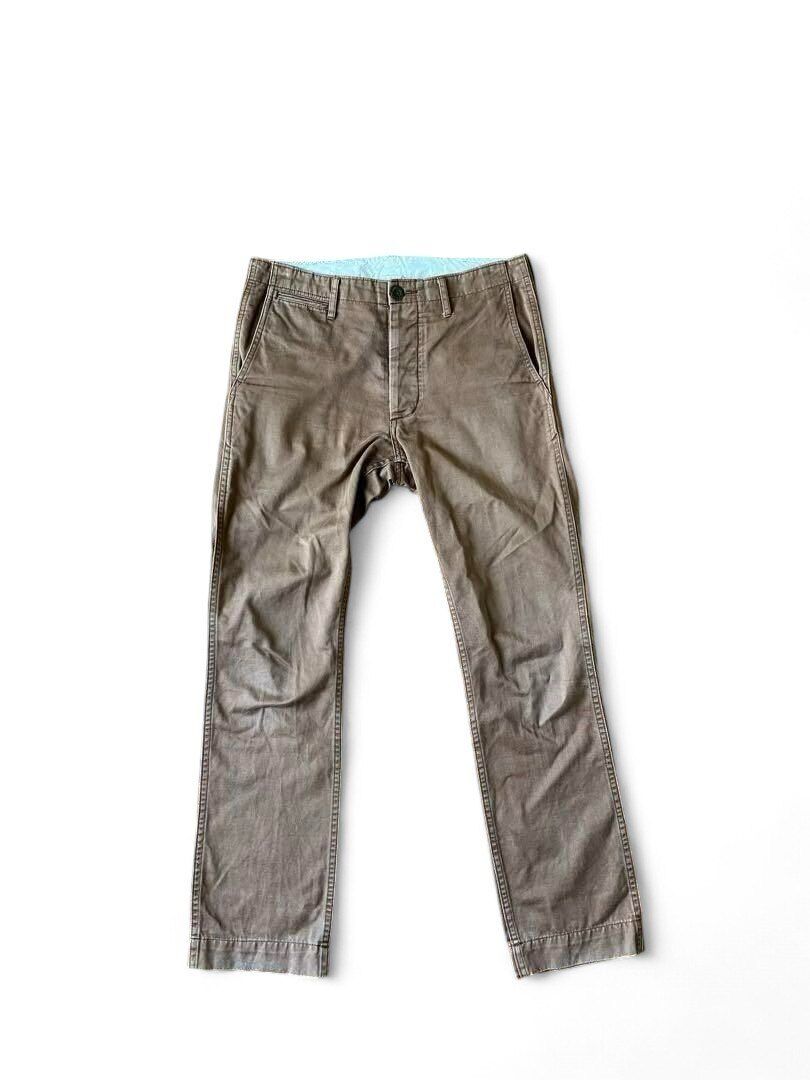 Visvim Chino Pants Brown Size 1 Straight Fit Made in Japan Visvim Chino Pants Brown Size 1 Straight Fit Made in Japan