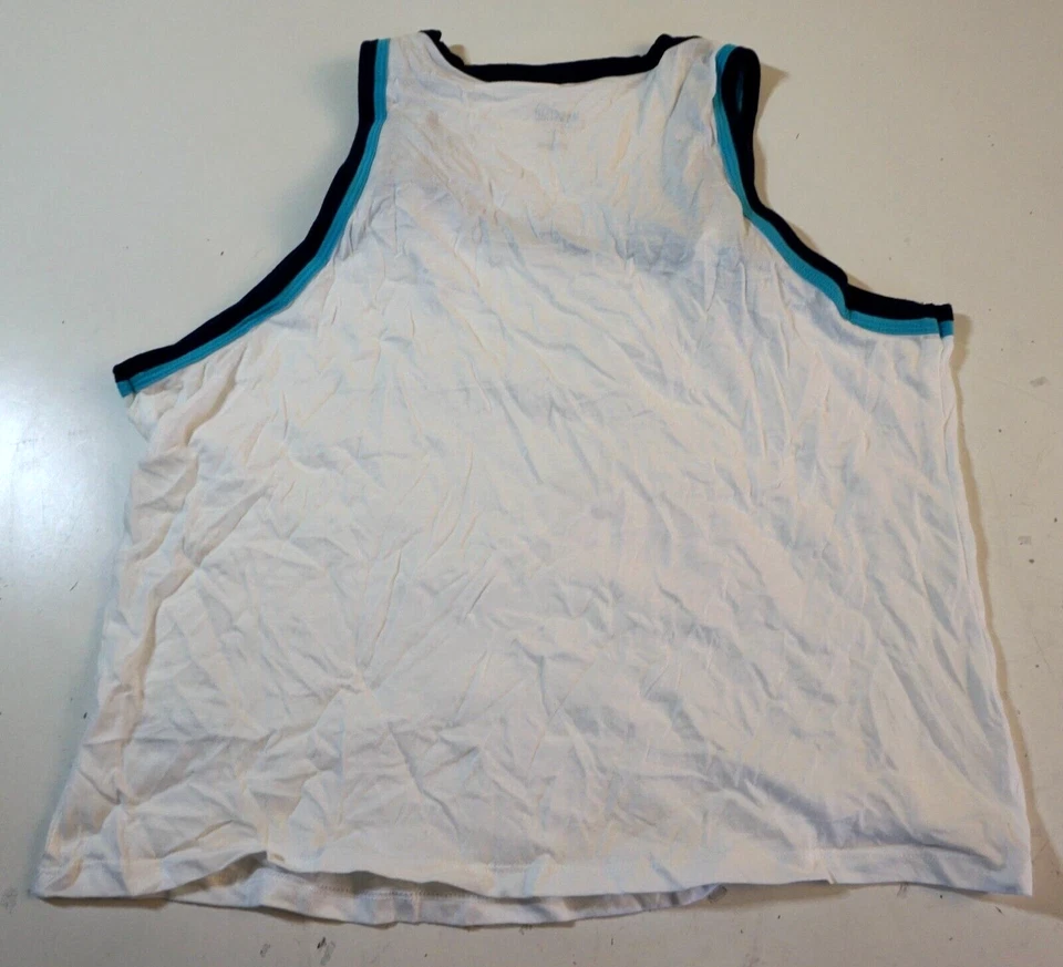 MOSSIMO NIÑOS SIN MANGAS OCIO CAMISETA SIN MANGAS GRANDE BLANCA NUEVA CON ETIQUETAS!!! VER ANUNCIO Foto 2 de 3