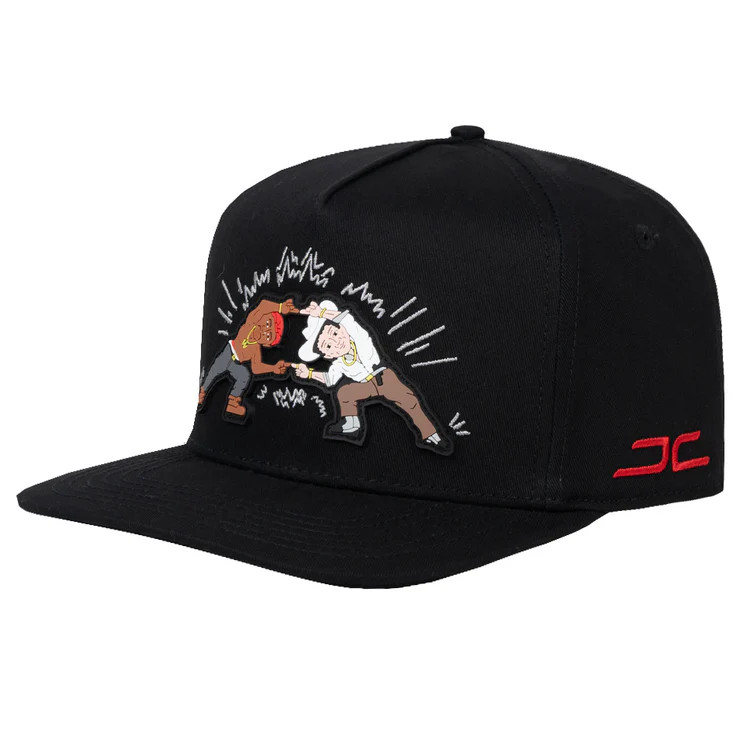 JC HATS ЧЕРНАЯ БЕЙСБОЛКА TUMBADO LIFE 1832 BLK