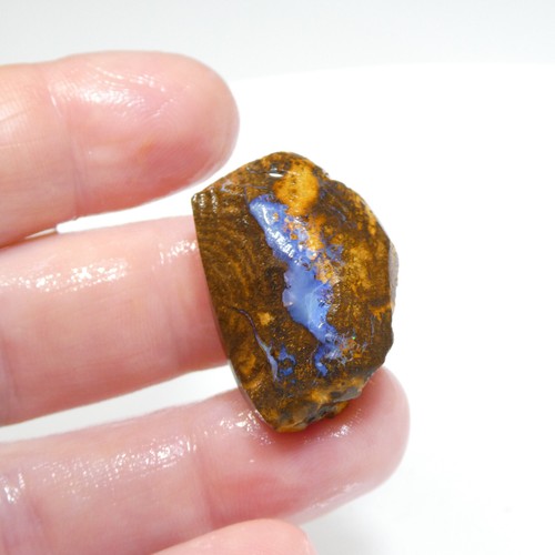 45.85 CT NATURAL AUSTRALIAN BOULDER OPAL Gemstone RUB Rough Specimen VIDEO RAW - Picture 15 of 16