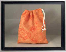 Gymnastics Leotard Grip Bags / Orange Tone on Tone Gymnast Birthday Goody Bag