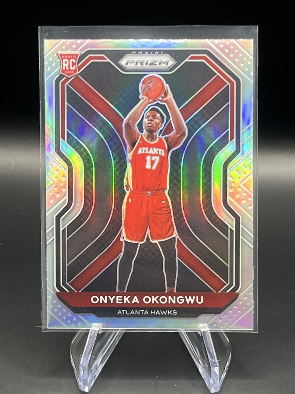 2020 Panini Prizm #260 Onyeka Okongwu Silver Prizms