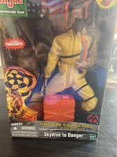 NEW SEALED GI JOE TIMELESS COLLECTION   SKYDIVE  DANGER SET Very Rare BOX ROUGH