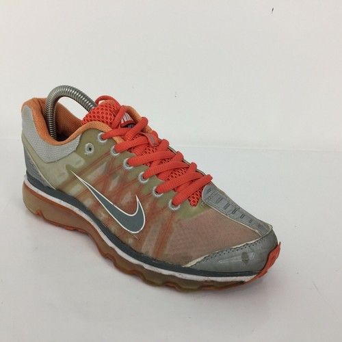 Nike Air Max Plus 2009 Orange Fabric Sneaker Trainer Women UK 4.5 Eur 38 - Picture 2 of 12