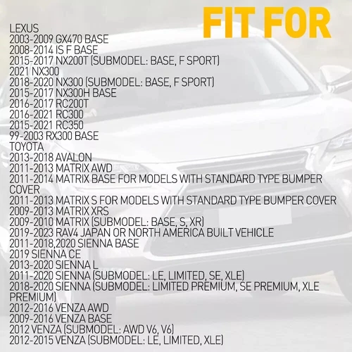 2xRear Bumper Reflector Light Lamp Case For 2019-23 2021 Toyota RAV4 Left Right - Picture 8 of 15