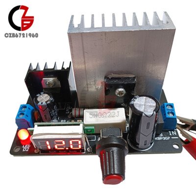 AC-DC LM317 Power Supply Regulator Module Adjustable Voltage with Volt Display