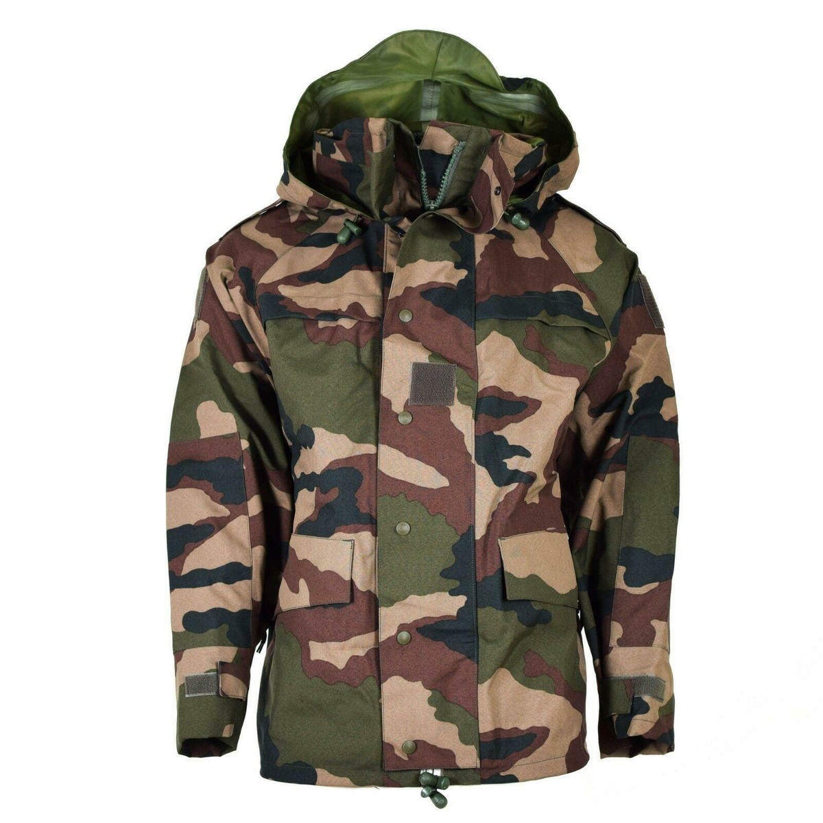 Genuine French army waterproof trilaminate jacket camo goretex