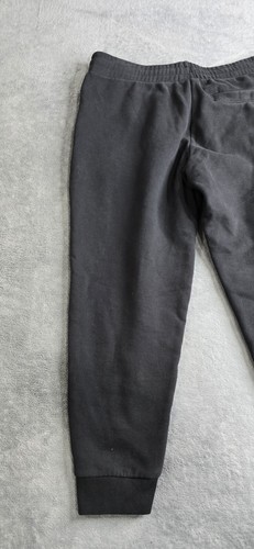 Superdry Joggers Printed Cotton Mens L/XL Black 26.5" Inseam Pocket Drawstring - Picture 17 of 18