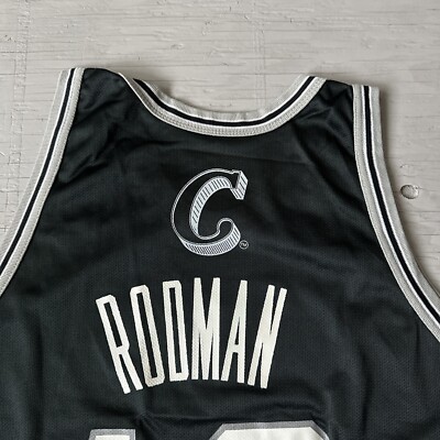 Vintage Dennis Rodman #10 San Antonio Spurs NBA Champion Jersey