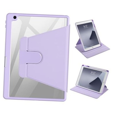 Rotating Case 10.2 Compatible with iPad 9th Generation(2021)/8th Purple