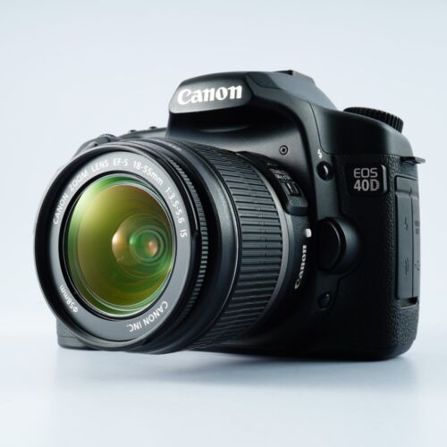 N.MINT Canon EOS 40D DSLR Camera w/ EF-S 18-55mm F/3.5-5.6 IS , 1GB CFCard JAPAN