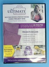 The Ultimate Crafters Companion Boutique Boxes  Festive Fancies DVD NEW