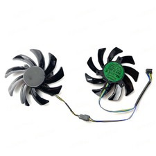 1 Pair Cooling Fans for POWERCOLOR RX6500XT/6600/6600XT/6650XT Athletic Edition
