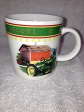Gibson Vintage Licensed John Deere 1935 Model B Tractor Ceramic Coffee Mug Cup
