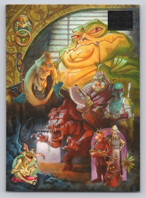 2012 Topps Star Wars Galaxy Series 7 - #33 - In the court of the evil Hutt