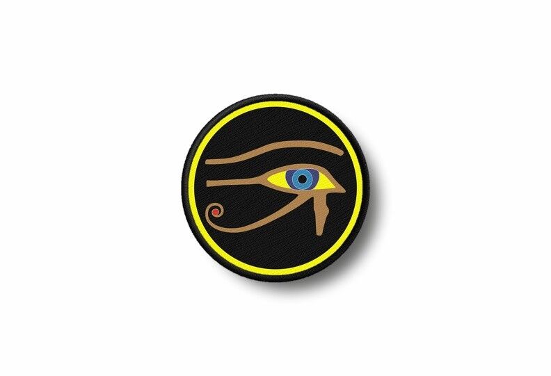 Naszywka plakietka haftowana granica wydrukowane morale oko horus egipt egipski