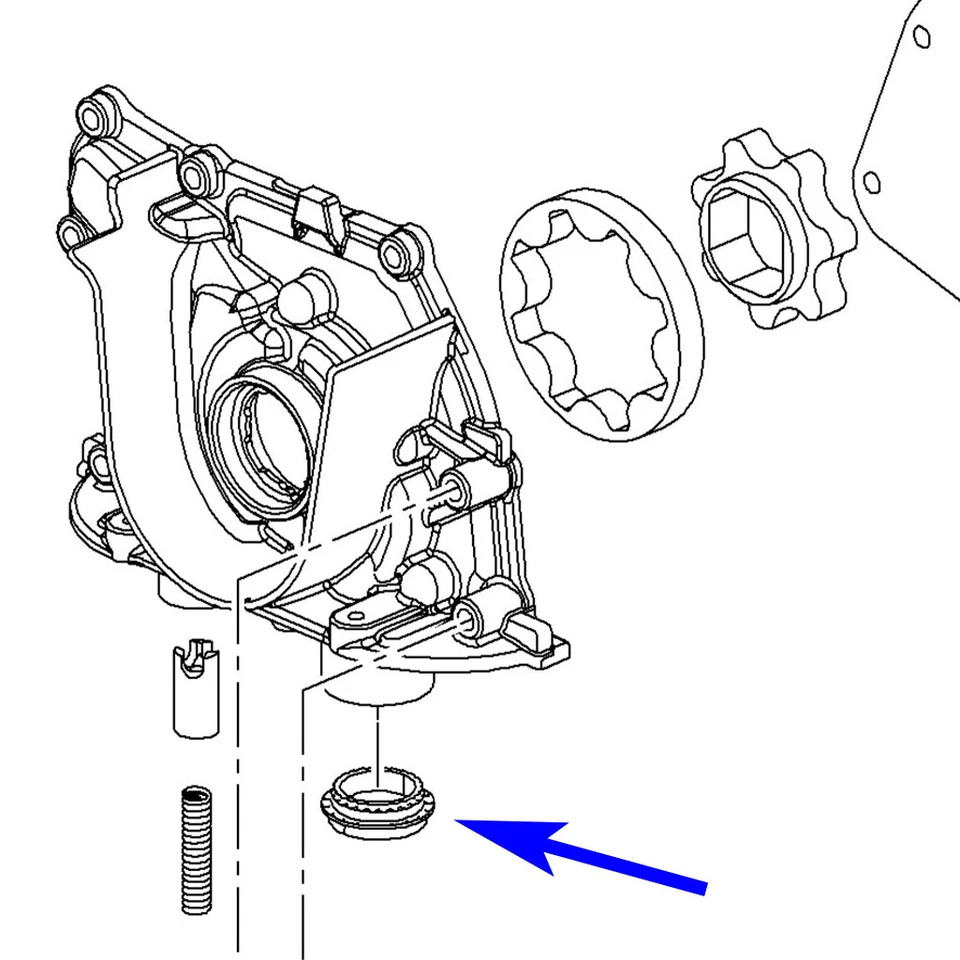Oil Pump Pickup Pipe Seal Gasket for Fiat Alfa Romeo Lancia Jeep 1.6 2.0 2.2 JTD - Image 4 of 4