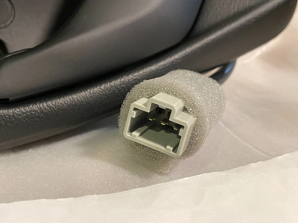 Honda Genuine Acura NSX NA1 NA2 Left Door Handle Assy Black Leather OEM JDM Foto 4 de 4