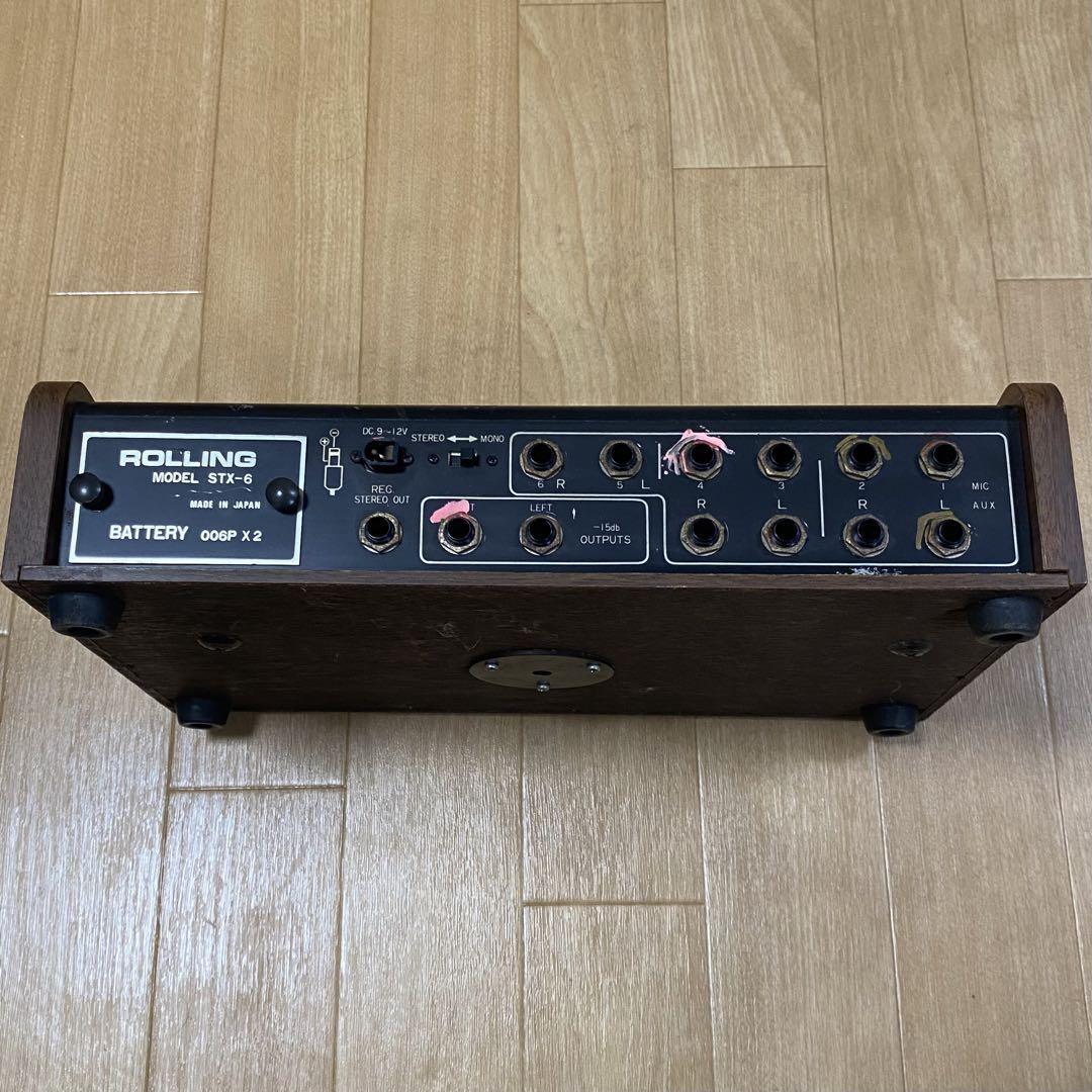 Rolling STX-6 VIntage 6ch stereo mixer, super rare made in Rolling STX-6 VIntage 6ch stereo mixer, super rare made in