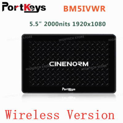 Portkeys BM5IV WR 5.5  2000nits 4K 60P HDMI SDI Wireless Camera Control Monitor