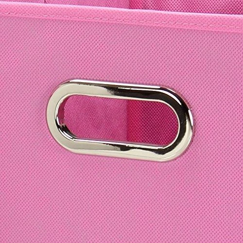 Household Essentials Cube Set with Lids, Pink, 2-Pack - Image 3 of 4