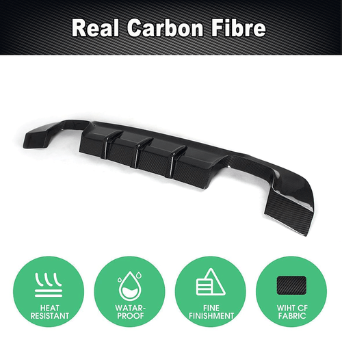 Carbon Diffusor HeckSpoiler Heckansatz Heckschürze für BMW 3er E92 E93 M-Paket - Bild 7 von 13
