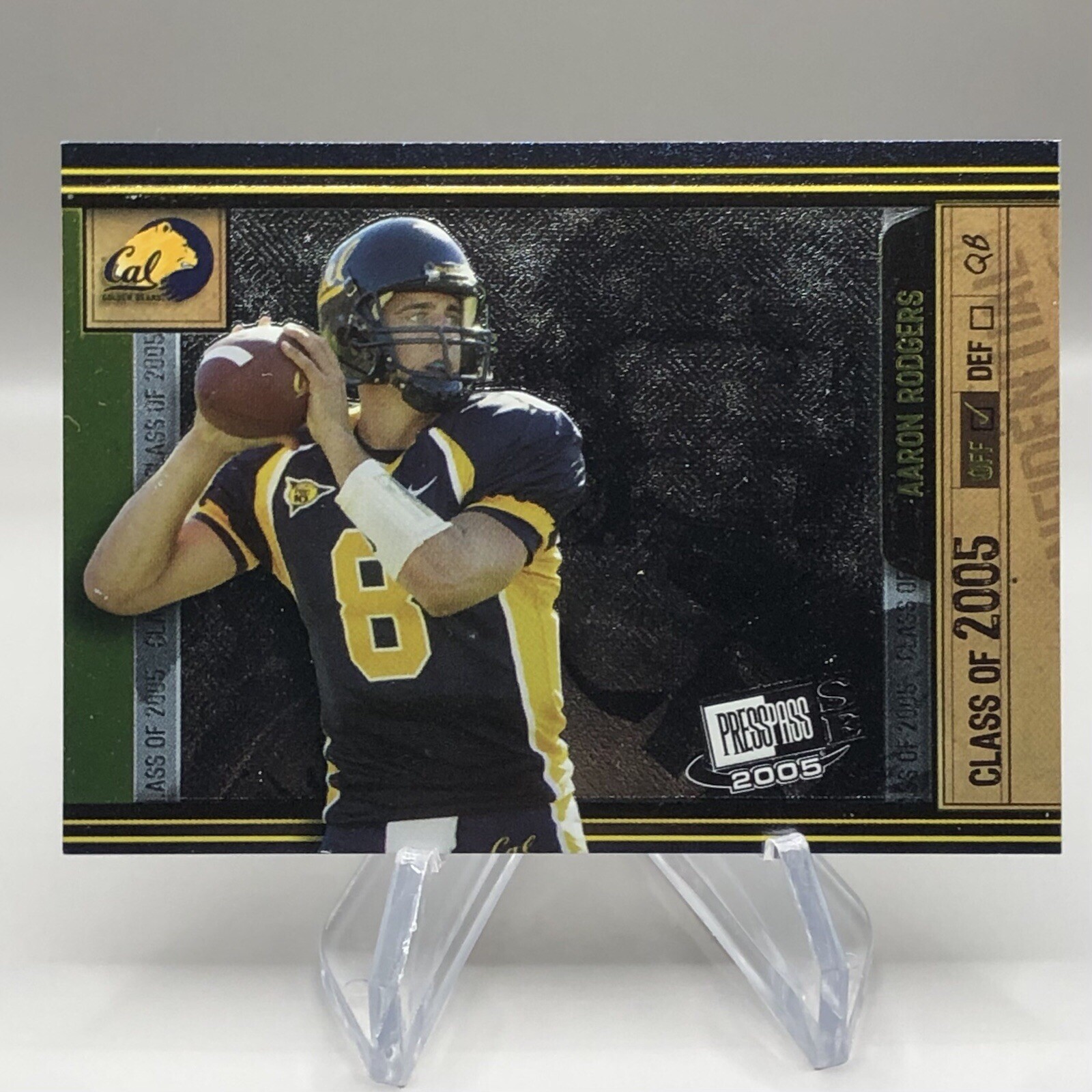 2005 Aaron Rodgers Press Pass Class Of 2005 Rookie Card RC eBay