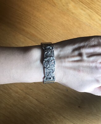 CINER Silber 925 Armband mit Markasiten RAR Elegant Design