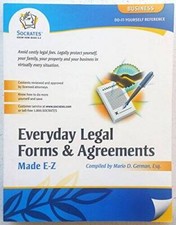 Everyday Legal Forms  Agreements - Paperback By Mario D. German - ACCEPTABLE