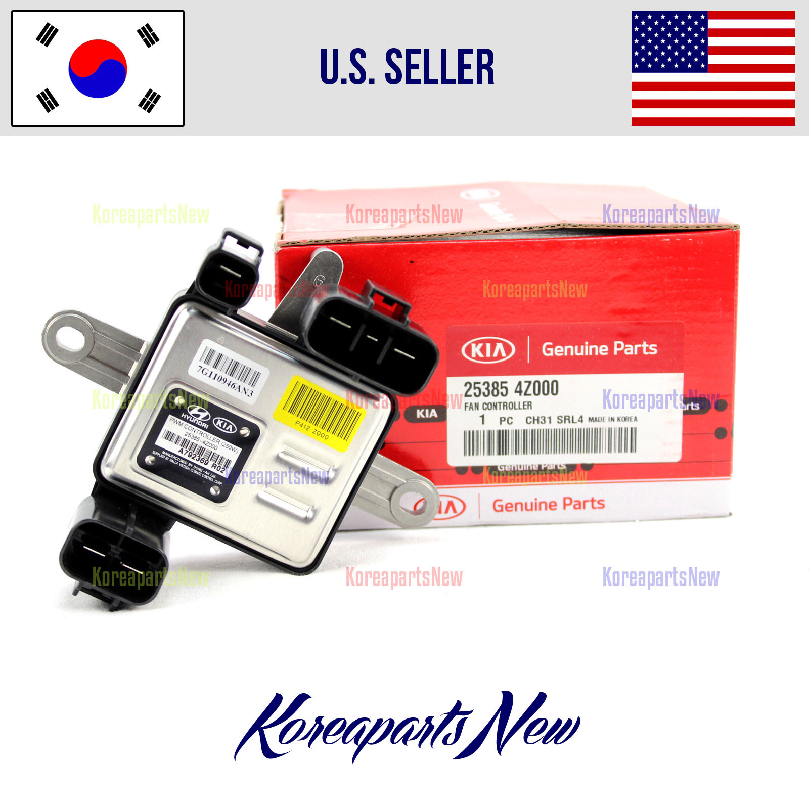Engine Cooling Fan Control Unit 253854Z000 SORENTO SANTA FE 2.4L 
