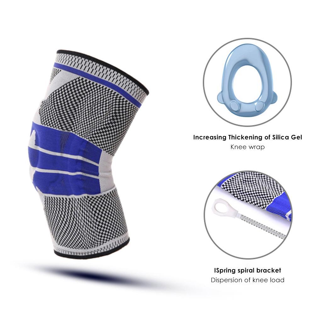 H1 Elastic Knee Support Bracket Kneecap Nylon Protective Straps (M