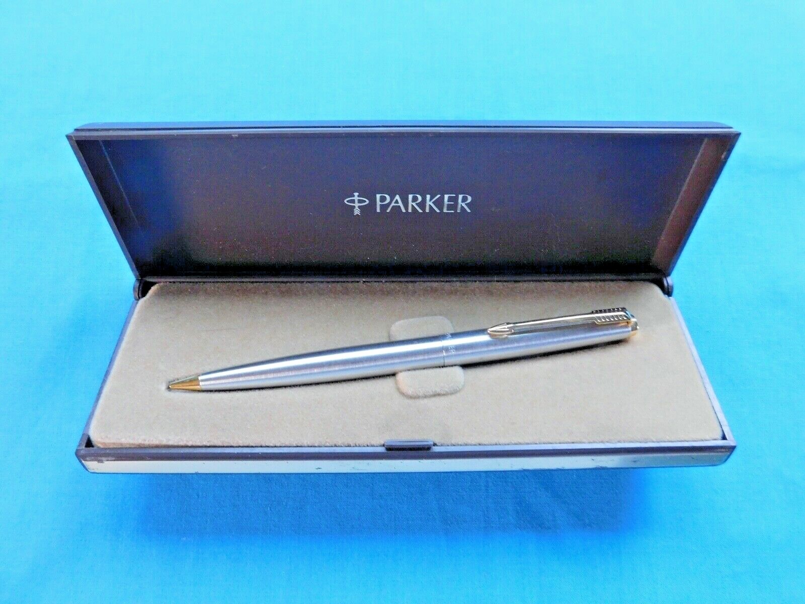 VINTAGE PARKER MECHANICAL PENCIL NIB GOLD/SILVER ARROW WRITING INSTRUMENT~NEW