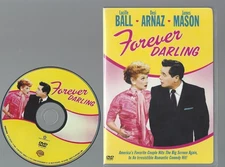 Forever Darling (DVD, 1956) Slim Case Lucille Ball Desi Arnaz Rom-Com U.S. Issue