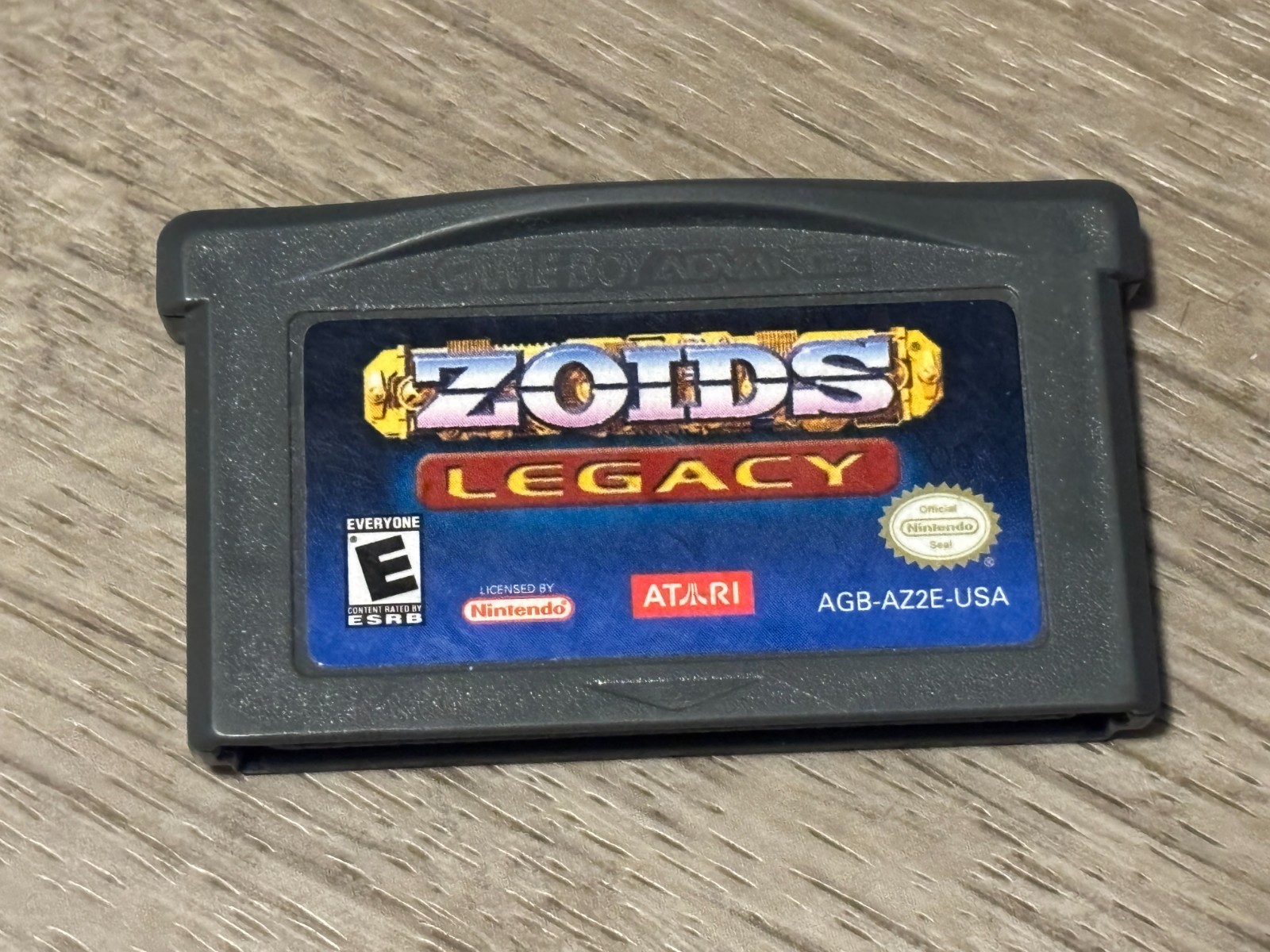 Zoids Legacy Nintendo Game Boy Advance Tested Battery Saves Authentic