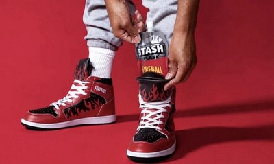 LIMITED EDITION /50 Fireball Whiskey Sneaks Size 11 (PRESALE)