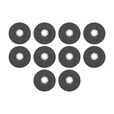 10 Pcs 4-1/2" 7/8" 40 Grit Premium Zirconia Flap Disc Sanding Grinding Grey