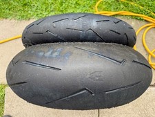 pair of motorcycle tyres PIRELLI Diablo Supercorsa V4 SC1 200/60/17 & 120/70/17