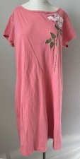 Vtg Bob Mackie Wearable Art Women  s Dress Embroidered Rose Large Signed