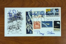 NASA Apollo 11 First Day Cover Moon Landing Neil Armstrong Crew Signed Autopen