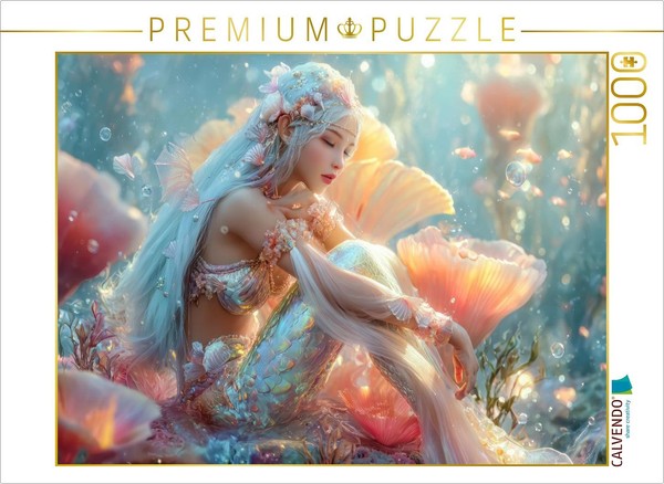 Calvendo Puzzle Glamorous Mermaids | 1000 Pieces, Finished Size 25.2 × 18.9 In (-image