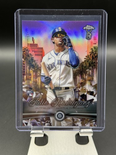 Julio Rodriguez #RL-9 — 2022 Topps Chrome Ben Baller Ridin' Low baseball card
