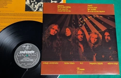 Overdose - Circus Of Death BRAZIL 1992 1st Press Lp Cogumelo 7898902243761 - Image 2 of 2
