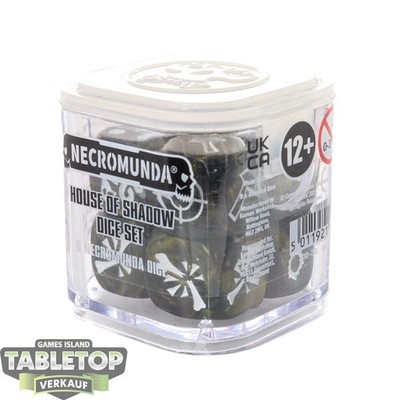 Necromunda - House of Shadow Dice Set  - Sonstiges