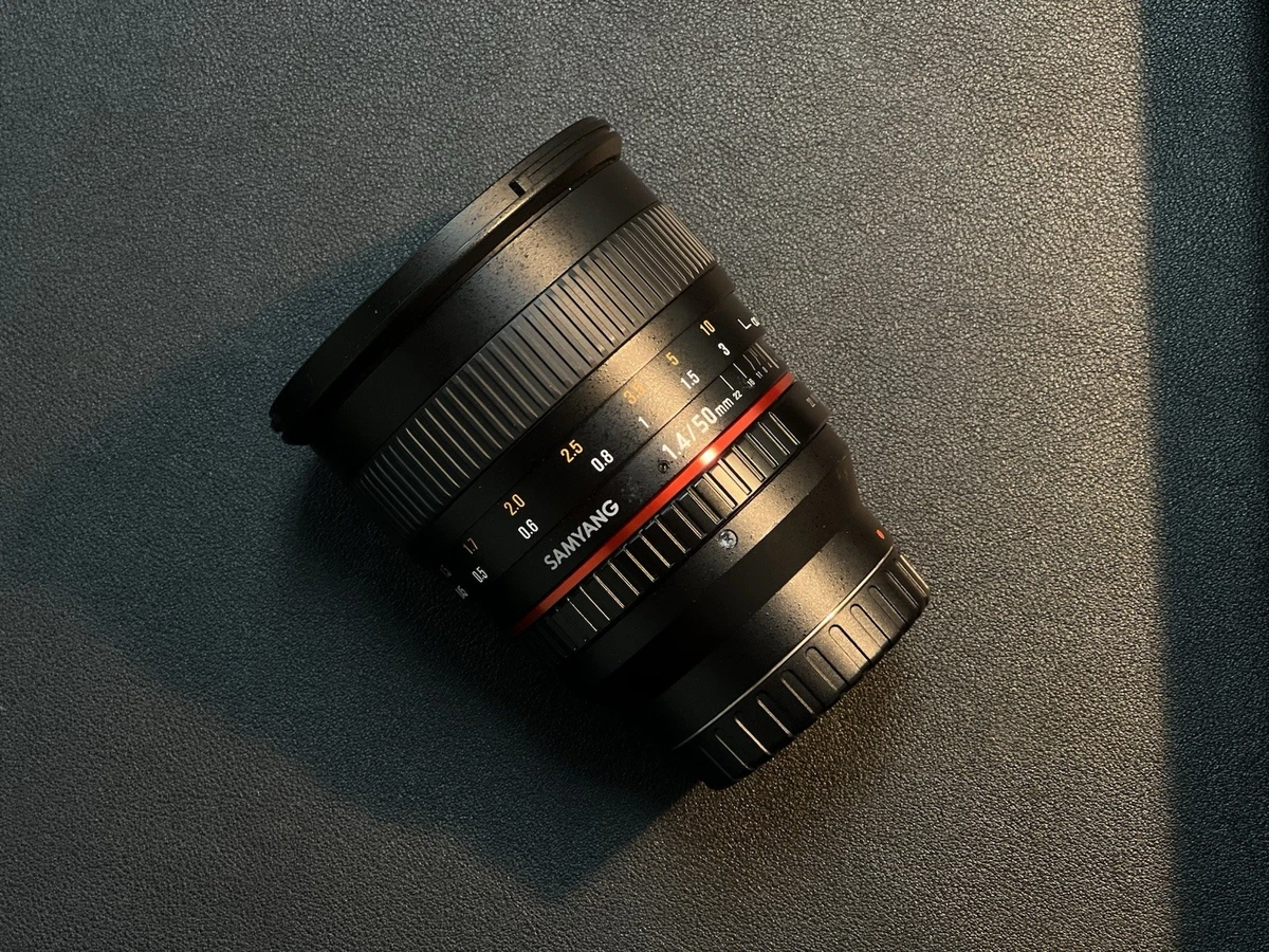 Samyang f/1.4 Camera Lenses 50mm Focal for sale - eBay