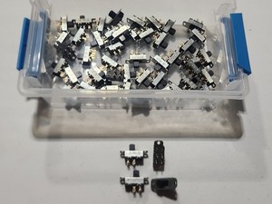 Lot Of 50 STACKPOLE Slide Switches 3A 125V AC 1.5A 250V AC 0.5A 125DC 