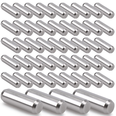 50 Stück 4mm * 20mm Dowel Stifte Regal Unterstützung Pegs, 304ss zylindrische Un