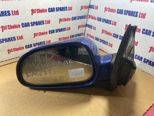 Chevrolet Lacetti Passenger Left Electric Blue Door Mirror Blue E11015758