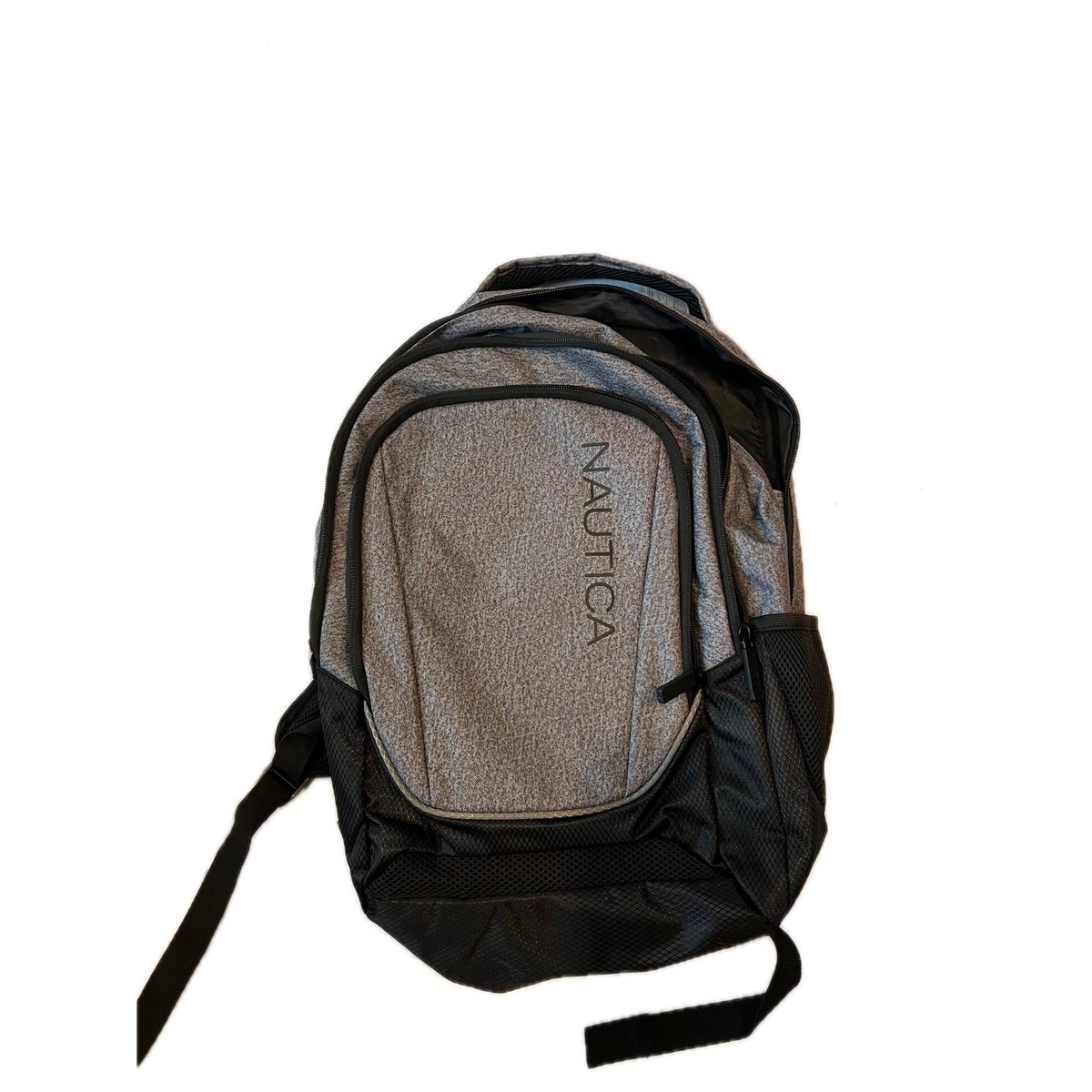Nautica Padded Travel Black Backpack
