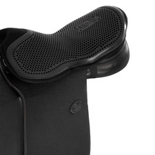 ACAVALLO Standard Dri-Lex Gel-Out 10mm Black Seat Saver, Medium (AC520-09-MD)